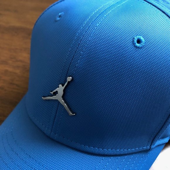 Nike Air Jordan Jumpman blue hat cap metal classic99 cw6410-485 - Picture 2 of 7